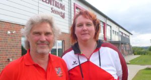 Jens Barck und Diana Menke arbeiten für „Sport ohne Angst“ in Fleestedt. Foto: Vergin