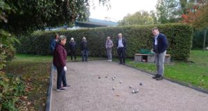 Eingeweiht: Boule Anlage am Fleester Hof. Foto: Ambrosius