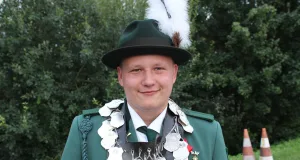 Maximilian Jobmann ist der jüngste König in der Vereinsgeschichte. Foto: Mandrosch