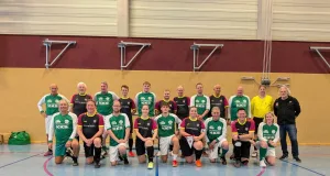 Freundschaftsspiel der Fleestedter WALKING REDS vs. TSV Elstorf im Sportzentrum Seevetal. Foto: U. Vergin