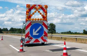 Autobahnbaustelle. Foto: Symbolbild